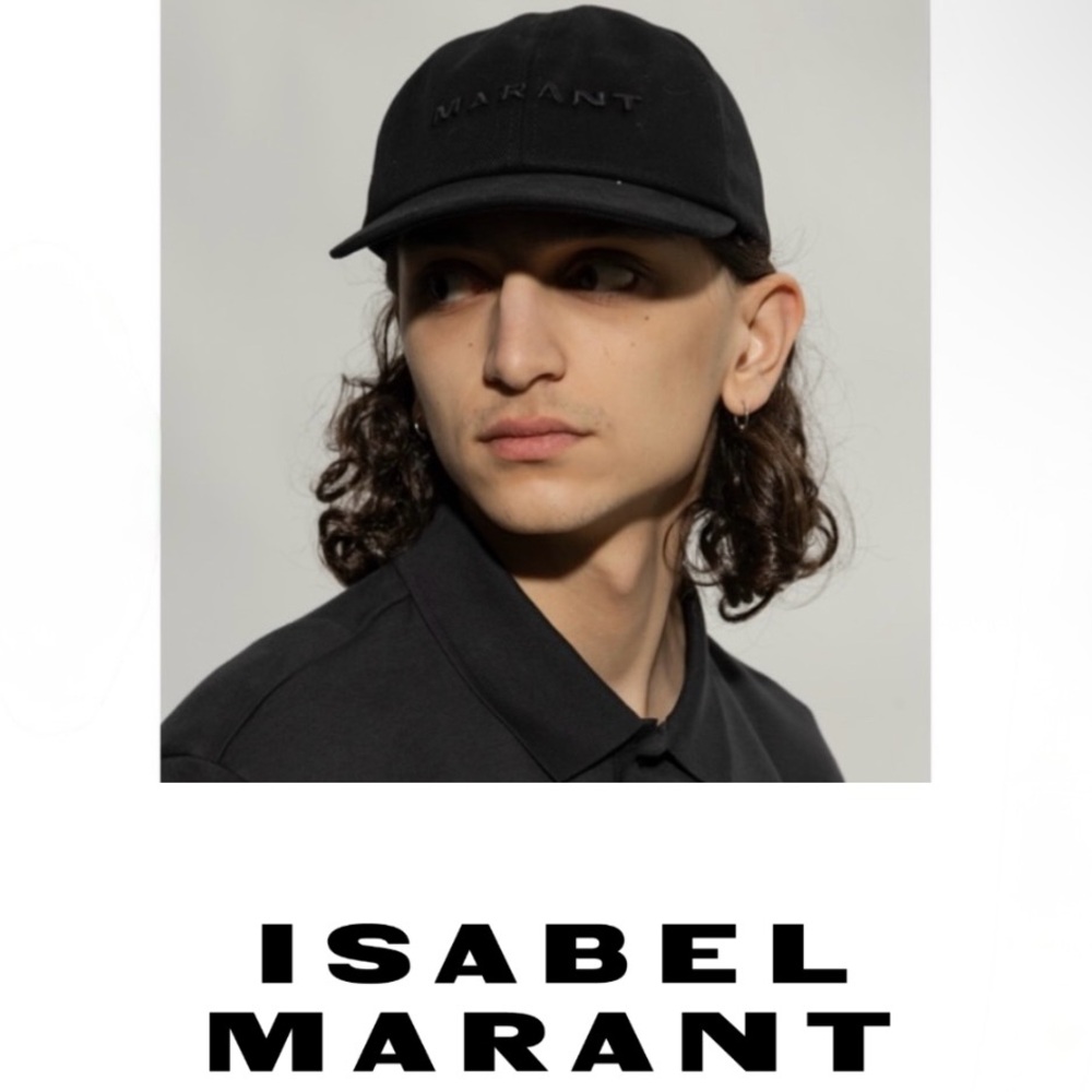 Isabel MARANT
Tyron embroidered-logo baseball cap
$195 NEW SIZE S unisex 
59 cm